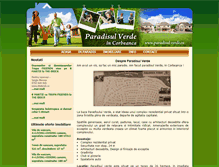 Tablet Screenshot of paradisul-verde.eu